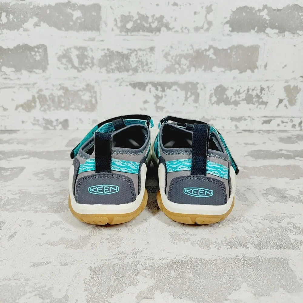KEEN Kids' Blue Gray Sandal - Secure Water-Ready Shoe